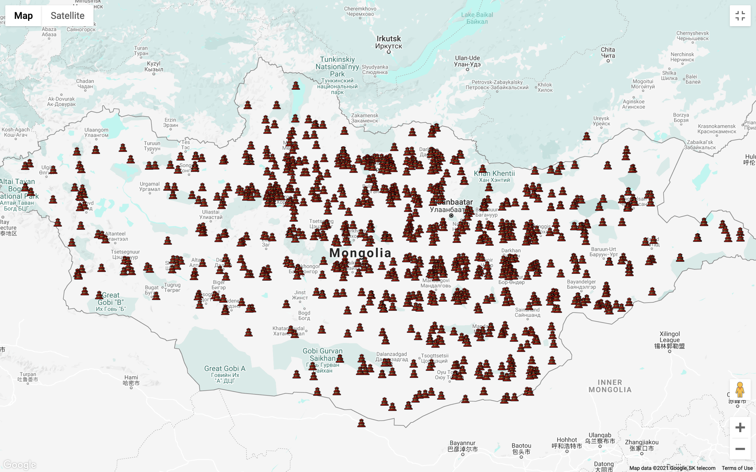 Mapping A Thousand Buddhist Monasteries in Mongolia: Introducing the Digital Database “Documentation of Mongolian Monasteries”