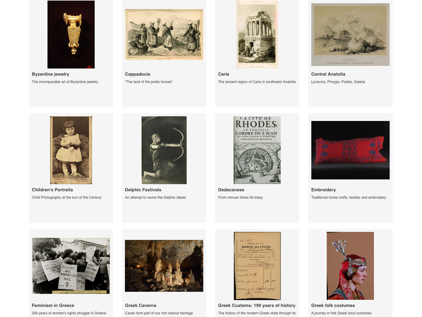 Exploring Digitized Cultural Heritage Through Search Culture