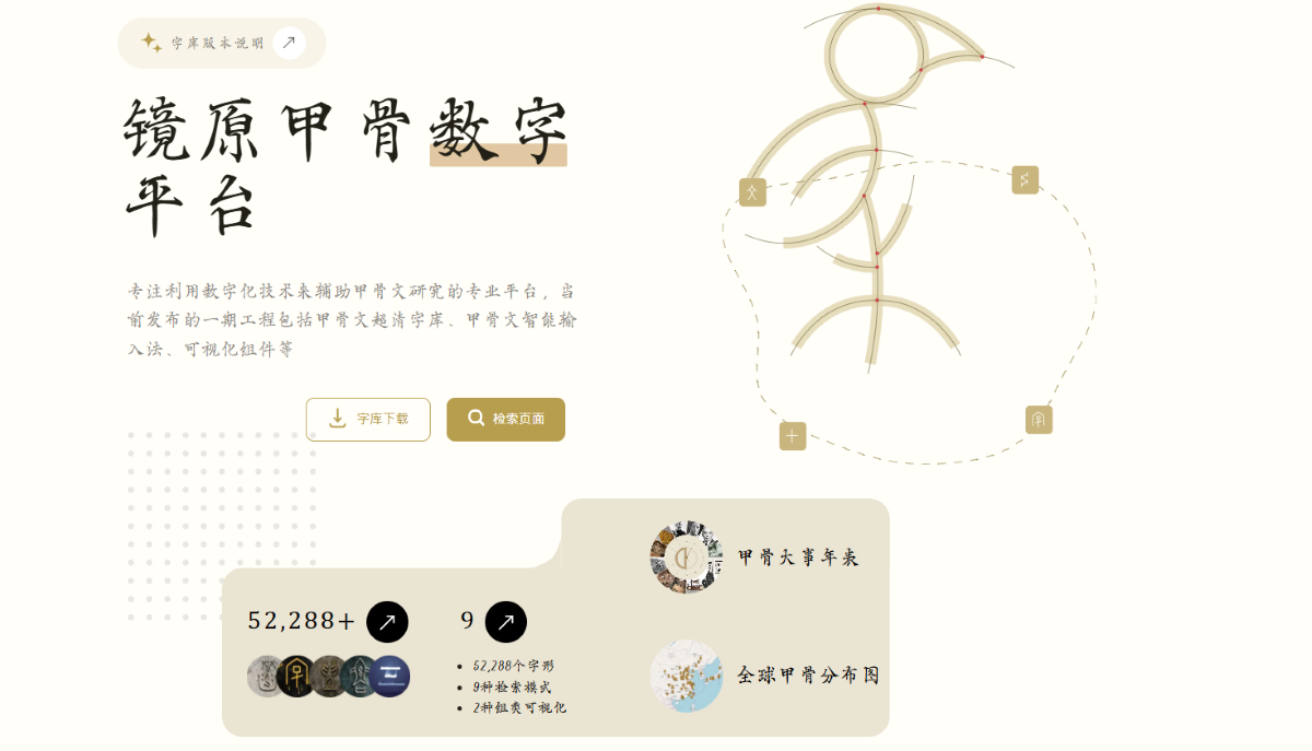 Jingyuan Digital Platform: Font Making and Database Development for Shang Oracle Bones (Part 1)