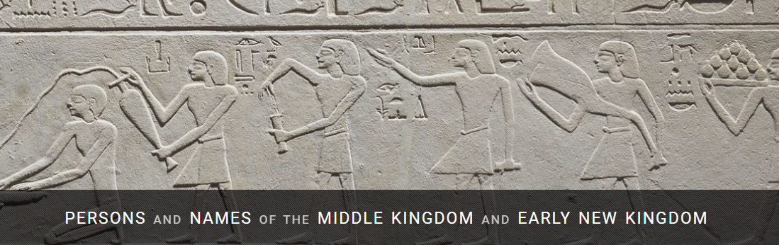 Digital Prosopography of Ancient Egyptian Society Using LOD: The Persons and Names of Middle Kingdom and Early New Kingdom Database
