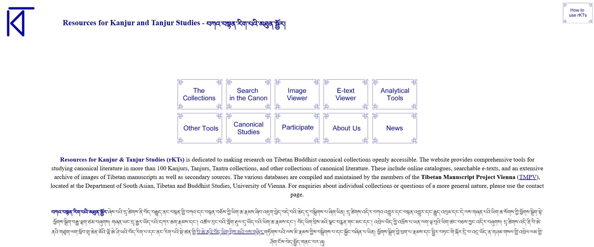 Resources for Kanjur and Tanjur Studies: Introduction and Review