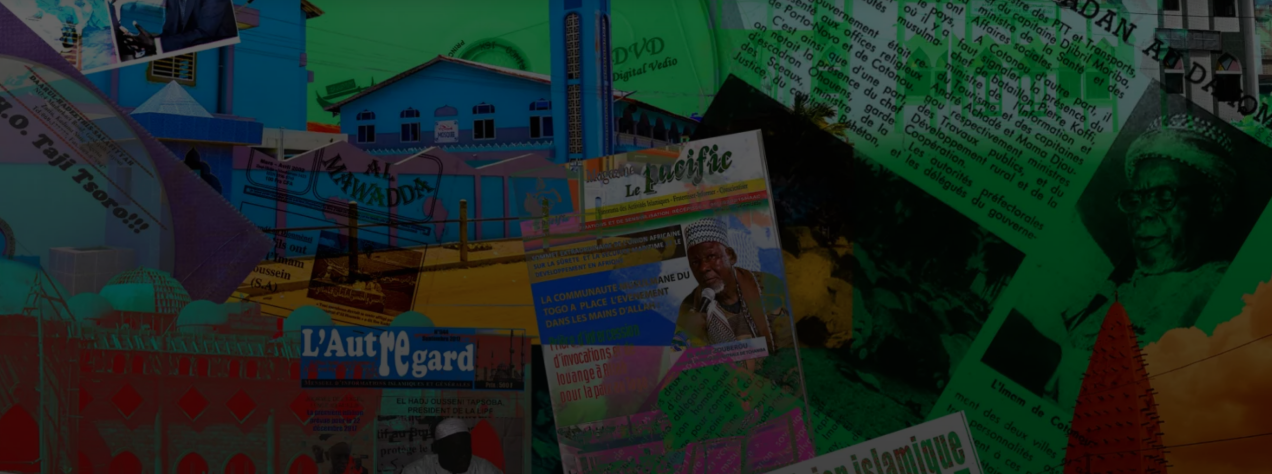 Islam West Africa Collection: Dataset, Distant Reading, and Uses of AI for Discourse Analysis