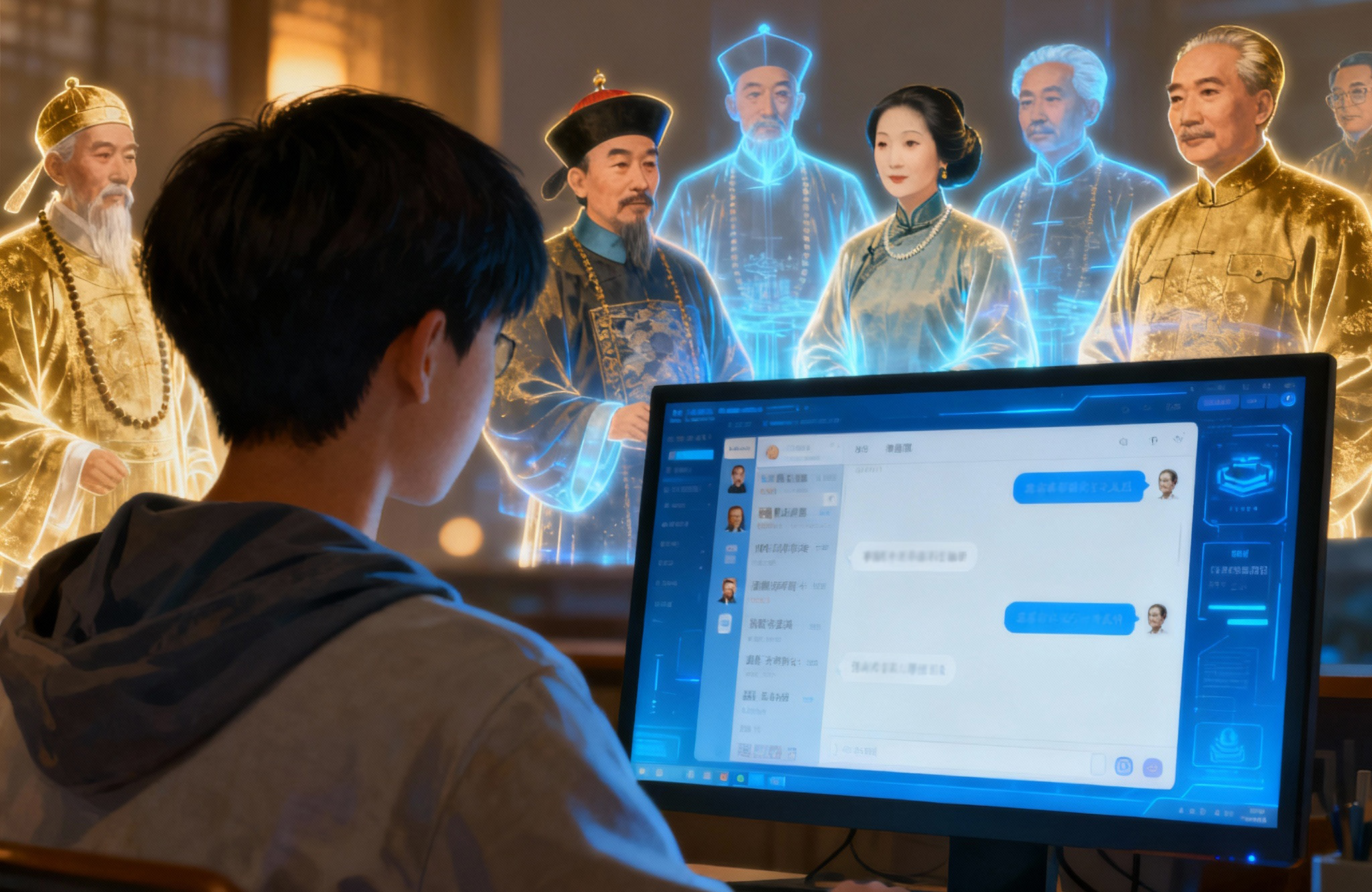Voices from the Past: Retrieval-Augmented Dialogues with Chinese Historical Figures