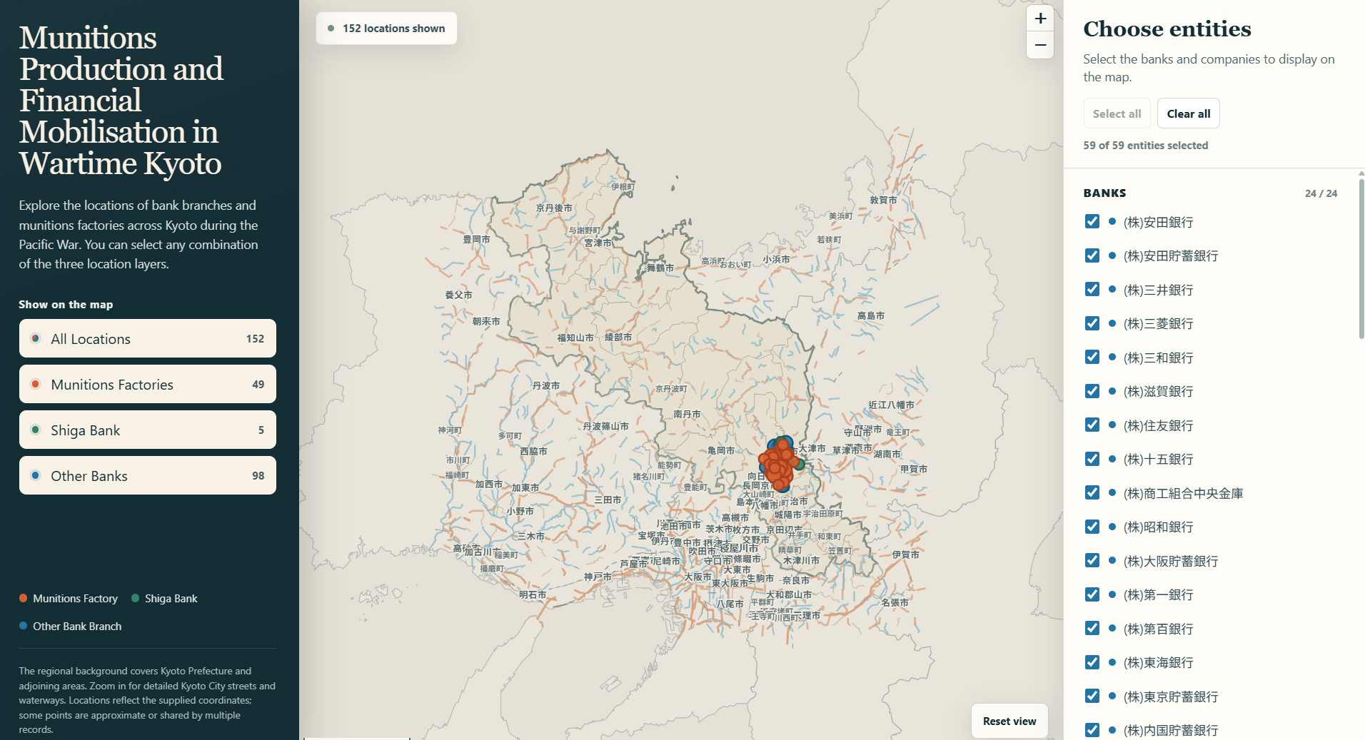 Mapping Prefectural-Level Financial Mobilisation in Wartime Japan